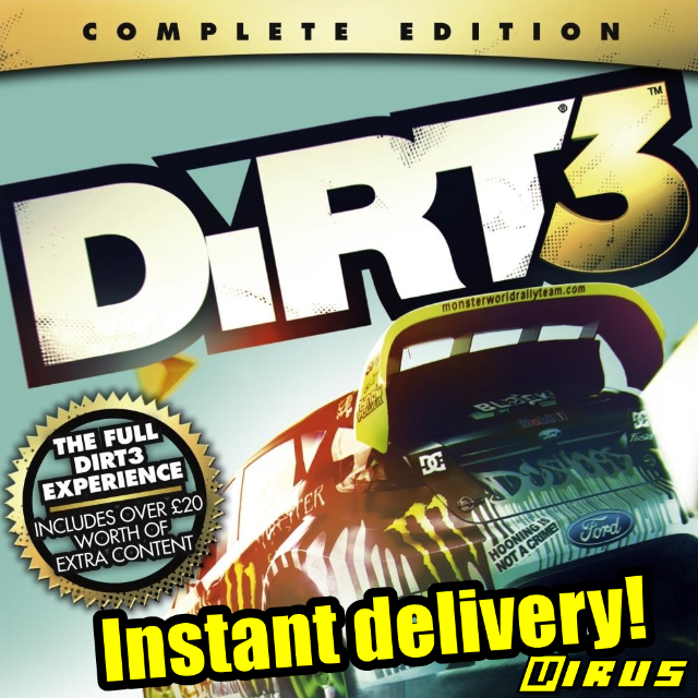 DiRT 3 Complete Edition 🔑 STEAM KEY/REGION FREE