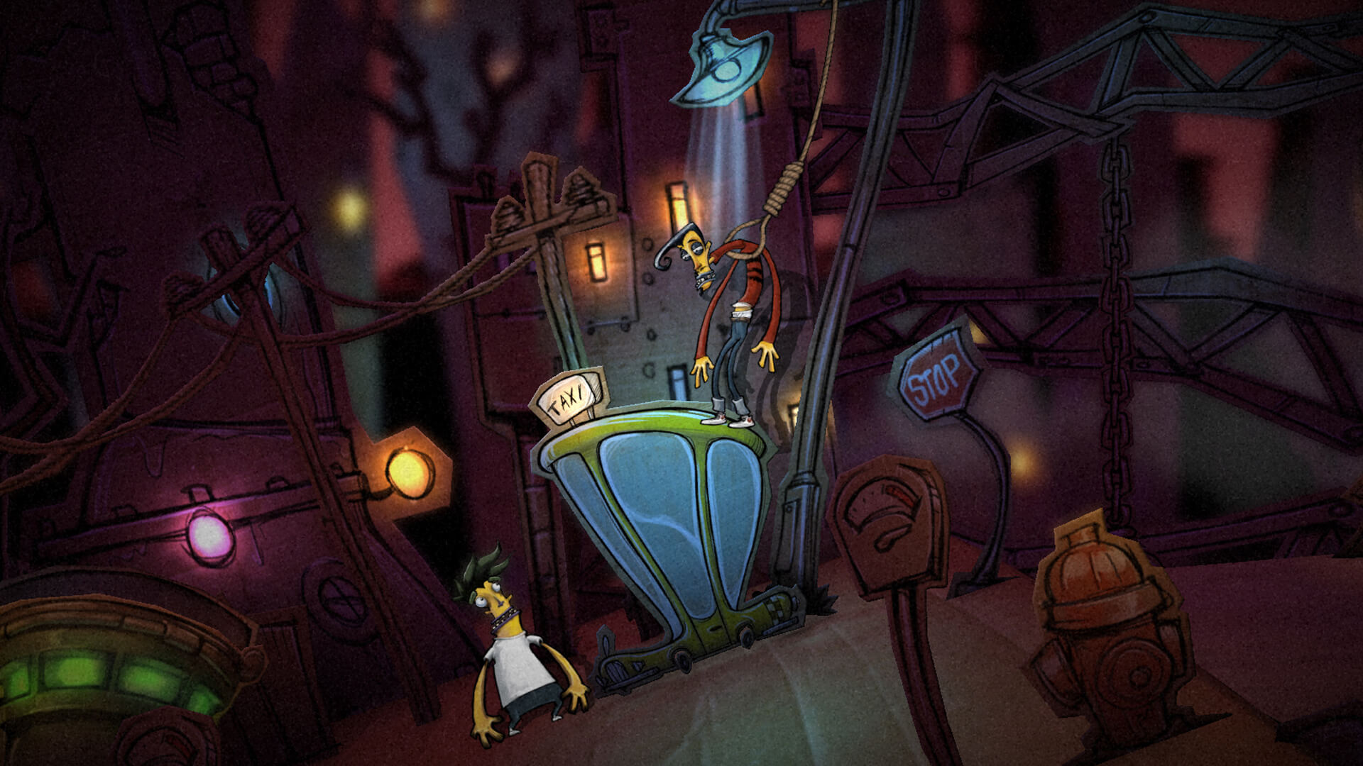 Stick it to the man. Игра Stick it to the man. Stick it to the man 2. Игры с мультяшной графикой на ПК. Логические платформеры.