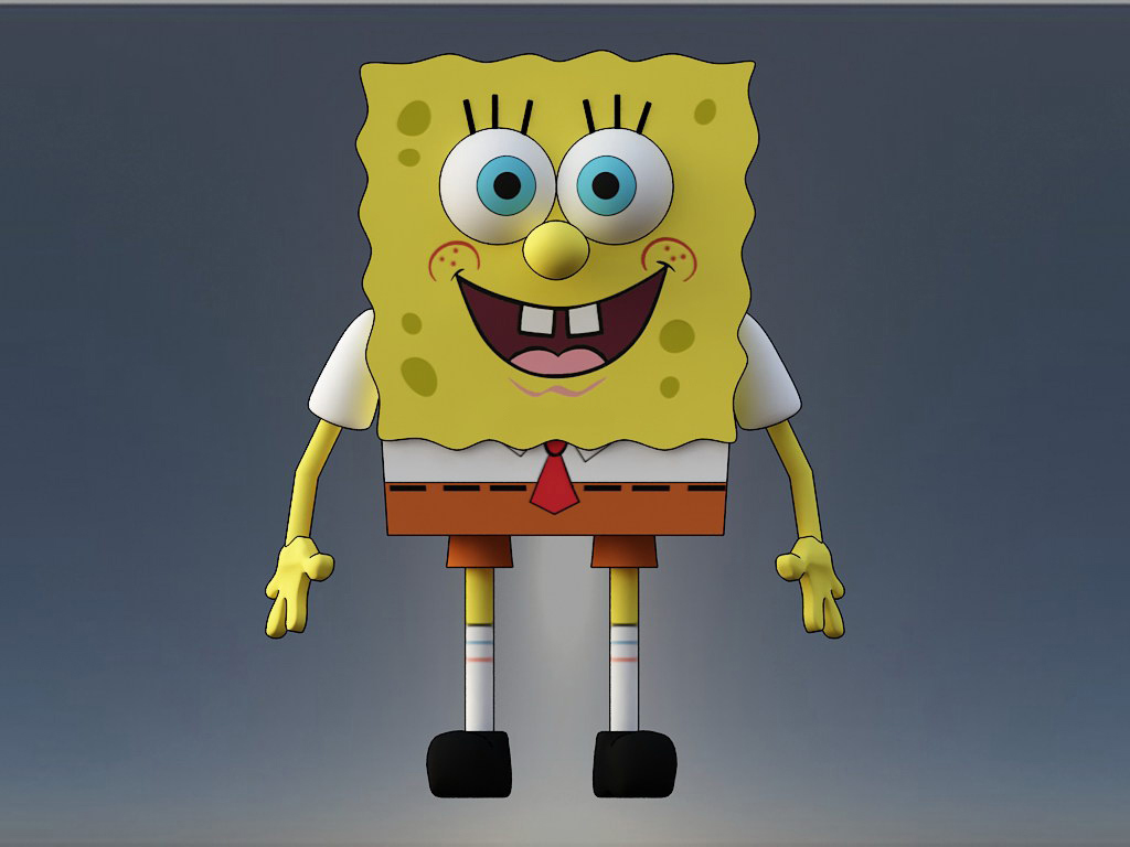 90 Gambar  Spongebob  Lucu Keren 3D Sedih  Zombie 