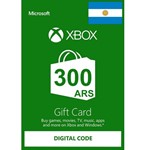 🟢XBOX LIVE 300 ARS GIFT CARD (ARGENTINA)