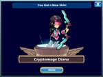 ✅ Brawlhalla - Cryptomage Diana Skin (Ключ) 🔑