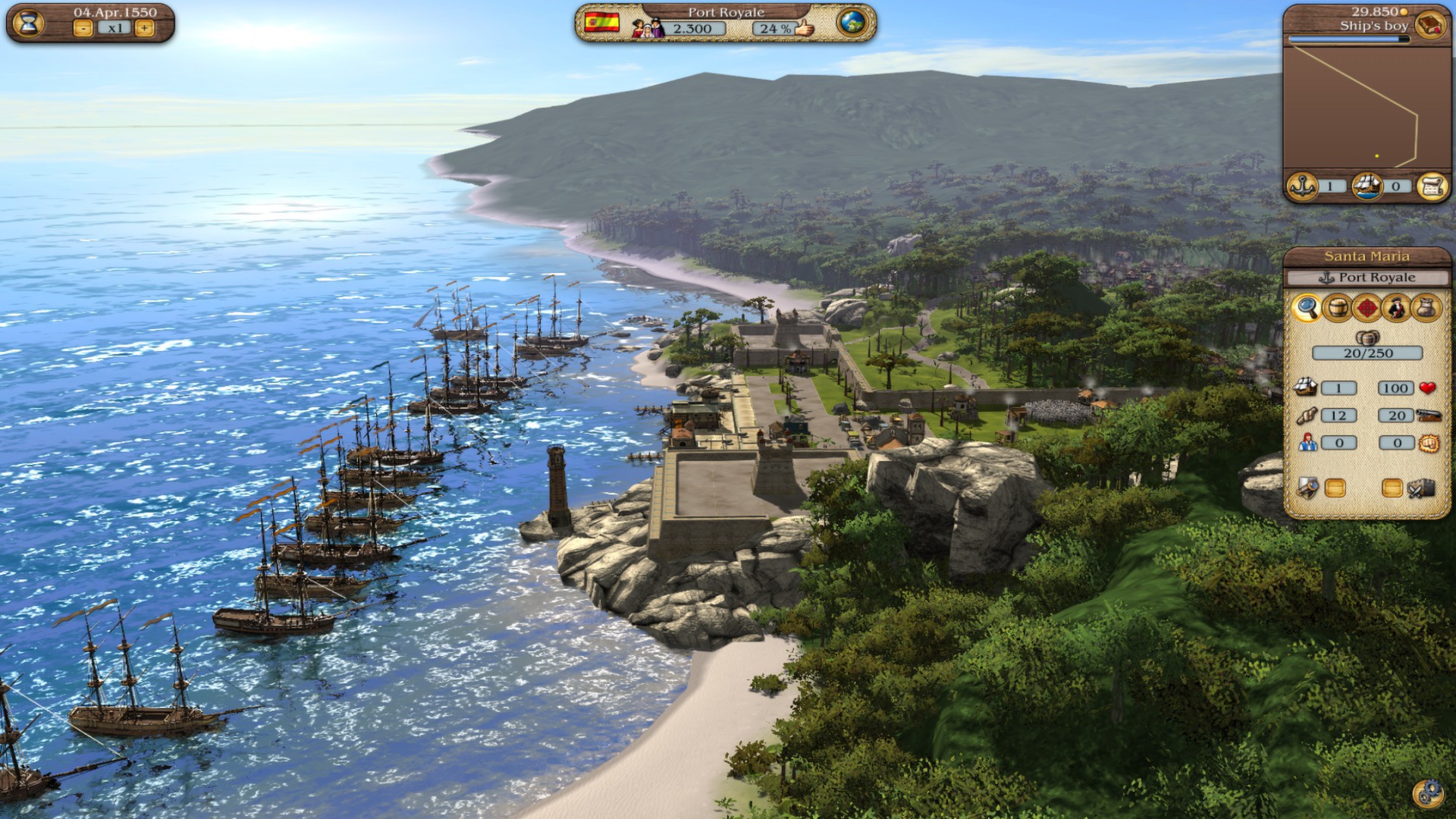 Скриншот Port Royale 3 STEAM KEY REGION FREE GLOBAL ROW