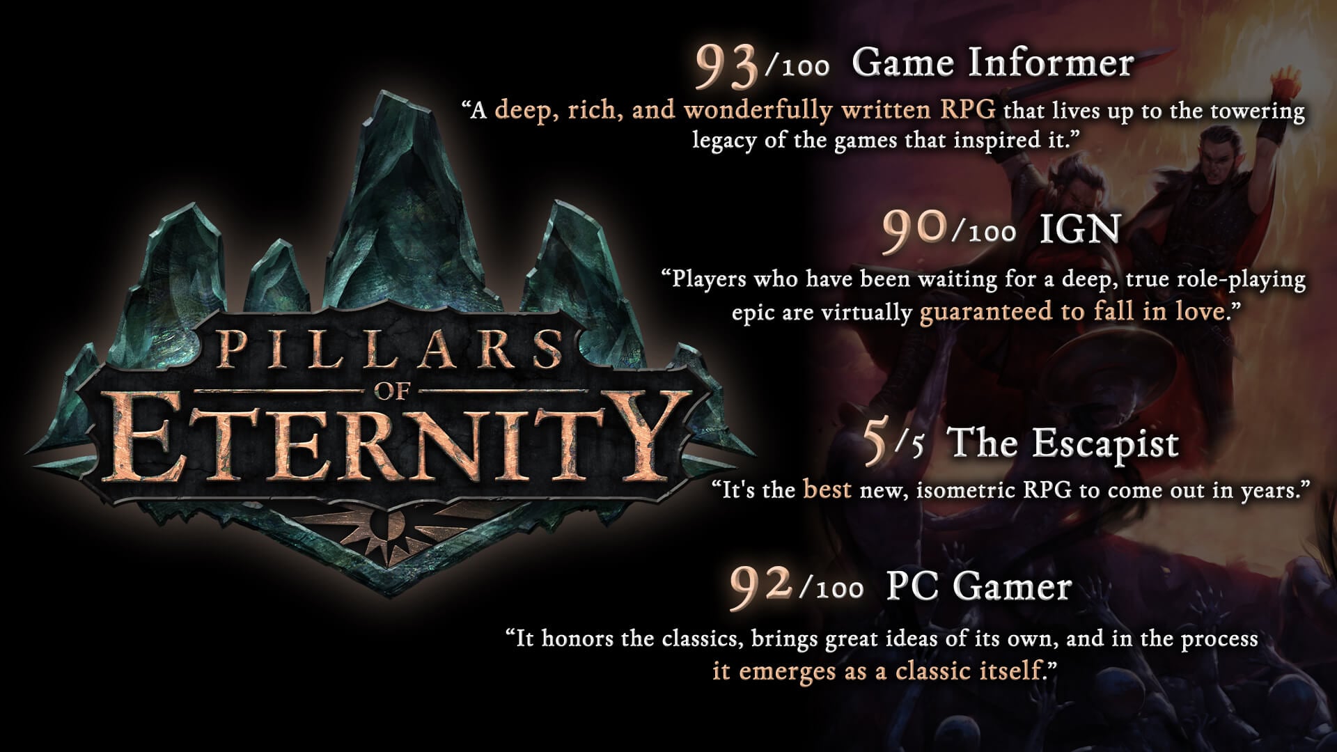 Pillars of Eternity - Definitive +  Tyranny – Gold EGS