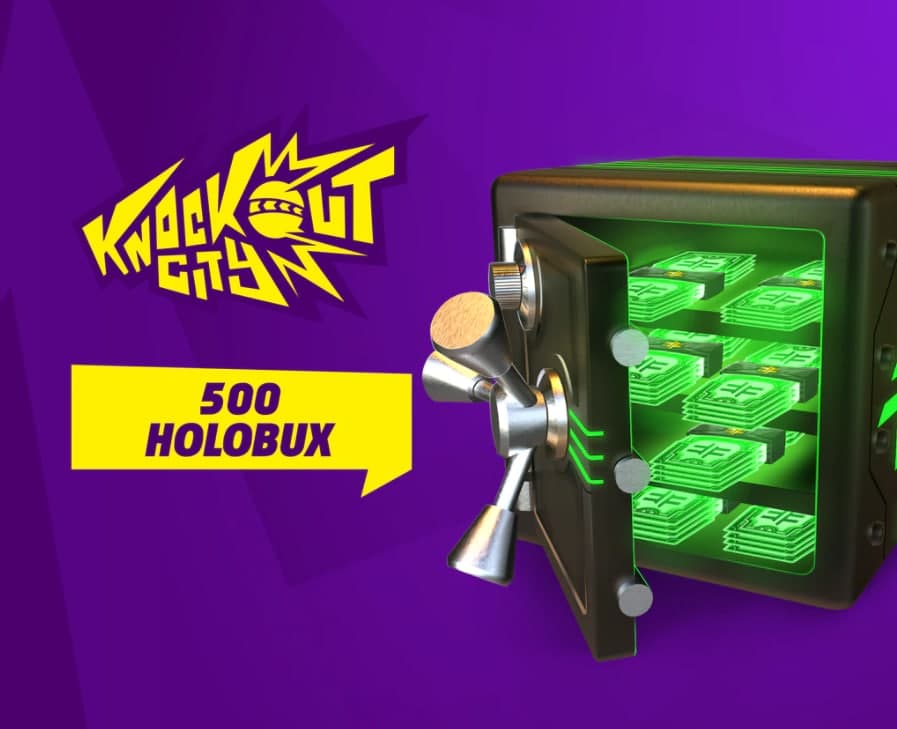 ✅ Knockout City 500 Holobux Внутриигровой Ключ GLOBAL🔑