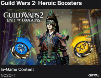 Фотография guild wars 2: heroic boosters 🔑 key code
