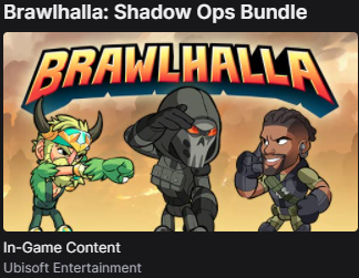 Купить brawlhalla: shadow ops bundle 🔑 key Фотография brawlhalla: shadow ops bundle 🔑 key