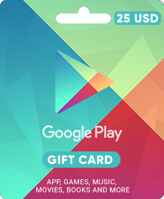 GOOGLE PLAY GIFT CARD 25$ USD - США 🔥 купить ключ у kostet624