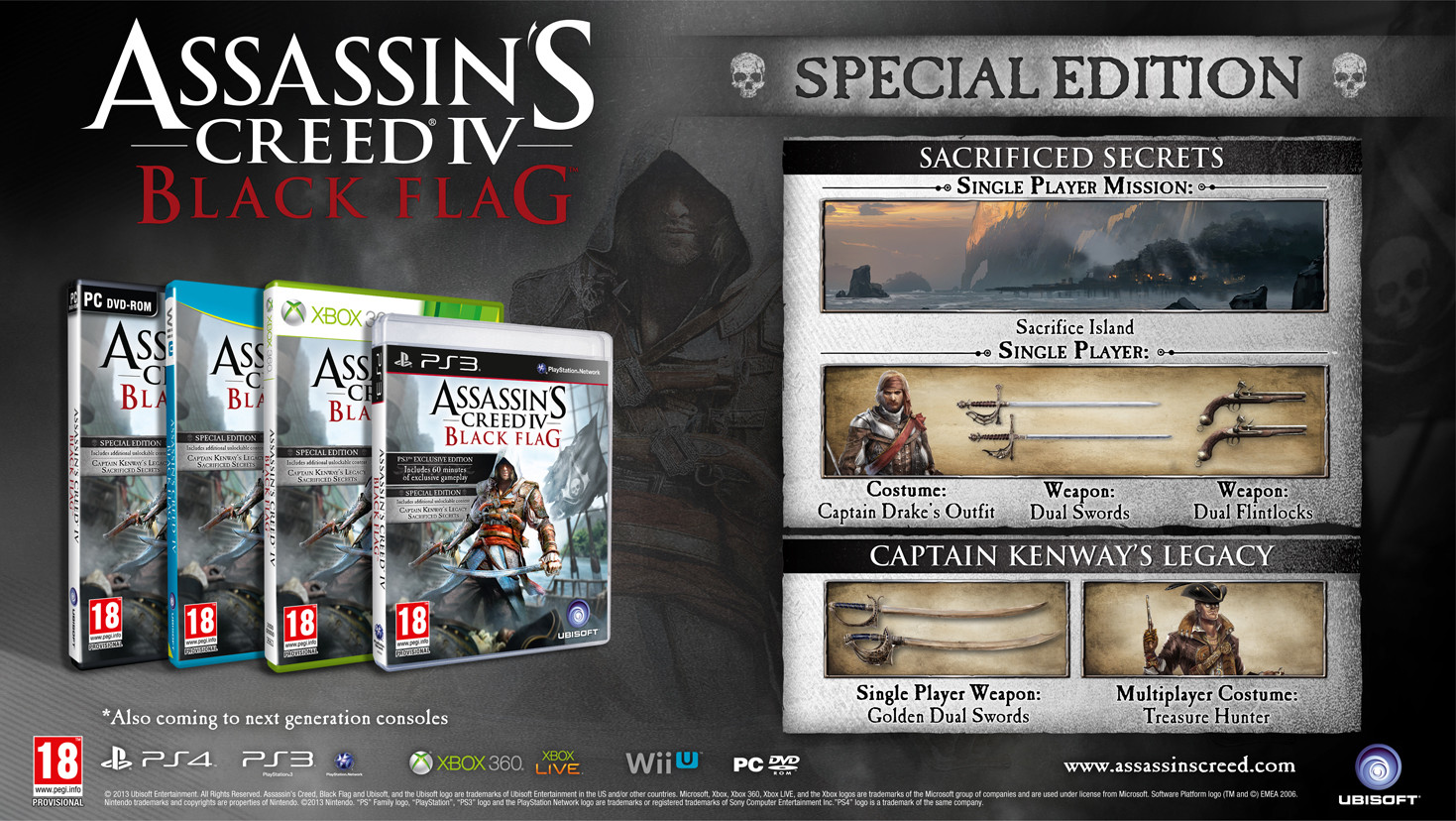 Assassin’s Creed IV Black Flag СПЕЦИАЛЬНОЕ UPLAY + 🎁