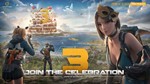* Ring of Elysium 3rd Anniversary Pack (skins + coins)