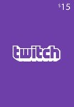 ✅ Twitch Gift Card 15$ USD КЛЮЧ UNITED STATES