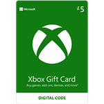 Xbox Microsoft Gift Card 5 £ GBP (UK) + ПОДАРОК 🎁