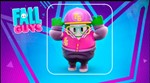 FALL GUYS Фиолетовый хипстерский костюм КОД GLOBAL