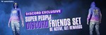 SUPER PEOPLE 2 Discord Friends Hoodie Set КОД GLOBAL *