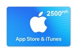 🍏Подарочная карта Apple iTunes 2500 рублей ( RU ) + 🎁
