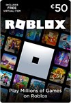* Roblox Gift Card €50 ЕВРО КЛЮЧ GLOBAL** +ПОДАРОК *