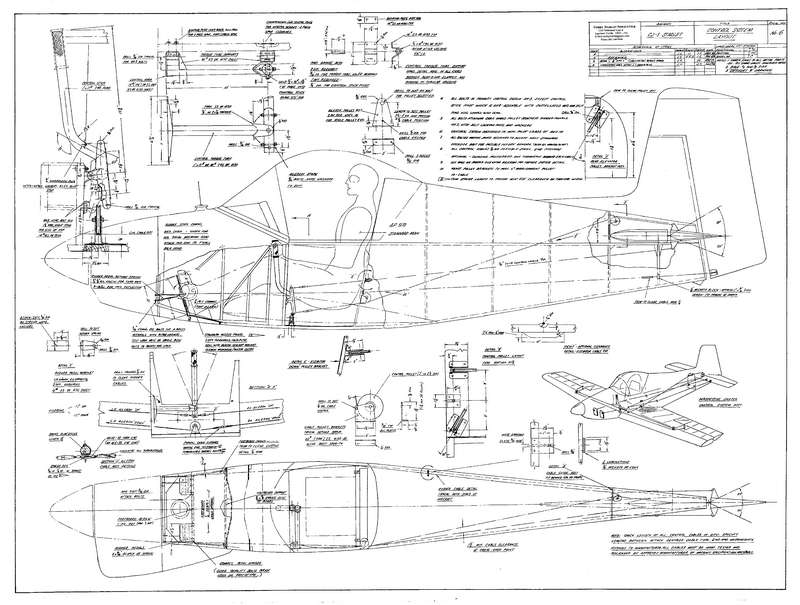 You Aviator. Drawings aircraft Corby CJ-1 Starlet