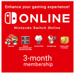 90 Days Nintendo Switch Online Membership (Individual)