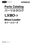 Hitachi LX80-7 Parts Catalog