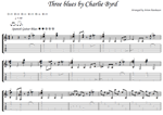 3 блюза от Чарли Берда - гитара ноты+табы