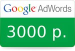 Google Ads account promo : 500/3000