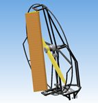 Аэролодка силовая установка - 3D модель в КОМПАС-3D