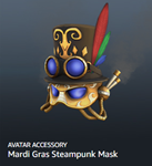 ✅ Код Roblox: Mardi Gras Steampunk Mask ✅