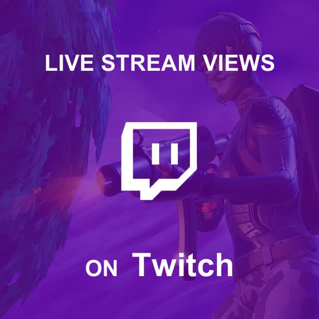 Buy Twitch Live Views cheap, choose from different sellers with