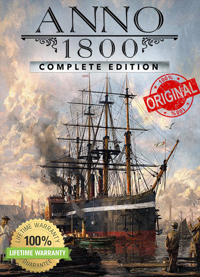Купить ANNO 1800 COMPLETE+ALL DLC SEASON PASS 2  ПОЖИЗНЕННАЯ🔵 по низкой
                                                     цене