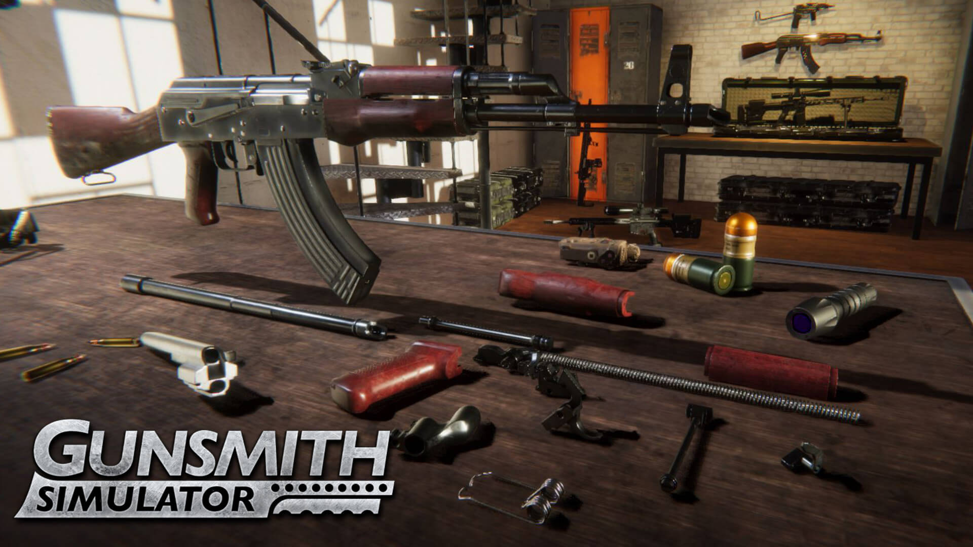Игра и разбери. Гунс симулятор. Gunsmith игра. Оружие в играх. Симулятор стрелкового оружия.