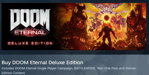 Аккаунты doom. Doom Eternal Deluxe Edition что входит.