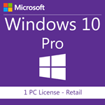 Microsoft WINDOWS 10 PRO RETAIL 1 PC 32/64 🌎Бессрочный