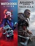 ✅Assassin’s Creed Valhalla+Watch Dogs Legion XBOX Ключ