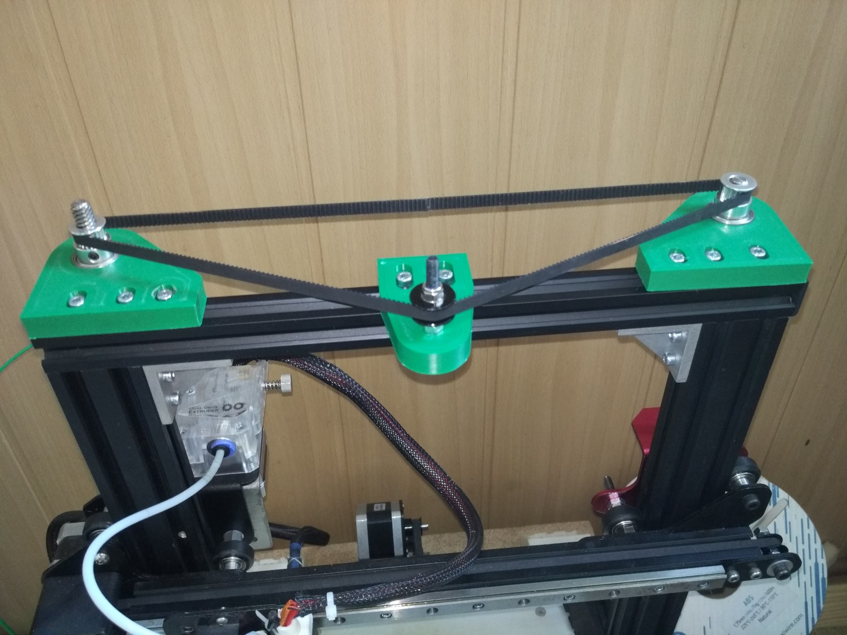 Installing the second Z axis on a Creality Ender 3 3D p