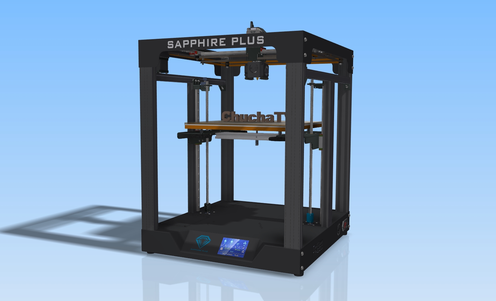 3D model of modernization Twotrees Sapphire Plus V1.1