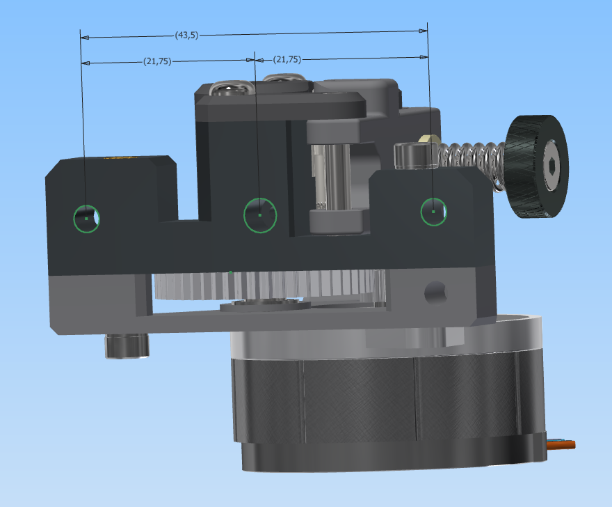 3D Extruder ULTRA and Godzila with Sherpa Mini mount