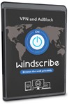 Windscribe VPN 60 GB Трафика ✅
