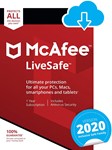 MCAFEE  LIVESAFE 2024 НА 1 ГОД - irongamers.ru