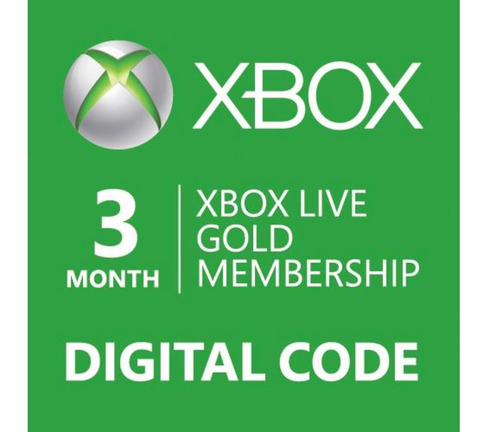 Xbox Live Gold 3 Months Xbox One & Xbox Series X | S