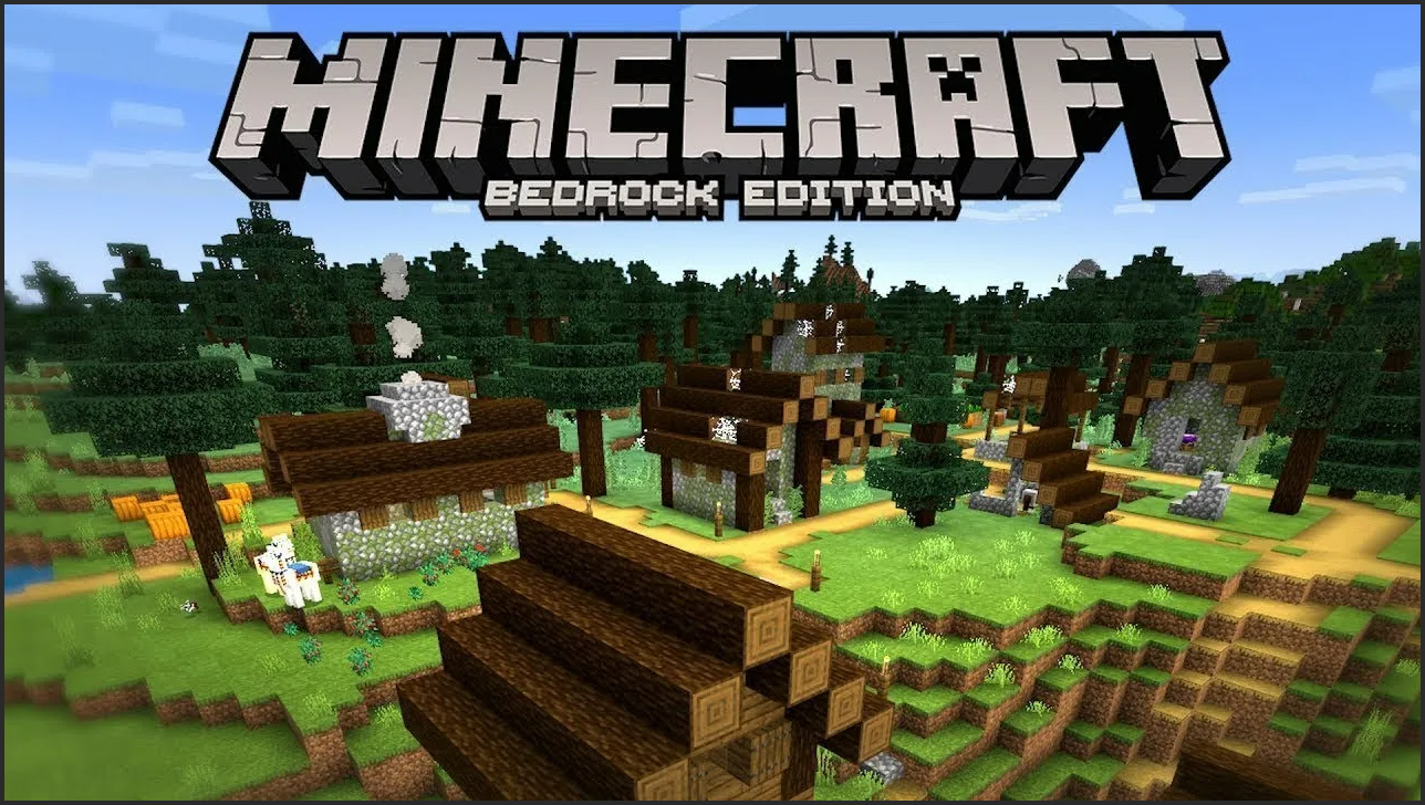 Версию майнкрафта bedrock edition