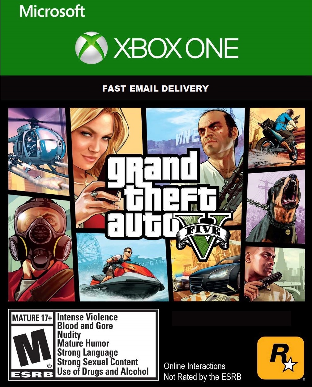 купить аккаунт gta 5 xbox one