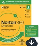 Norton 360 Standard 180 дней 1 ПК. Офиц. подписка. PP