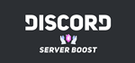 ⚡BOOST DISCORD YOUR NITRO SERVER (14X) 1 Month⚡