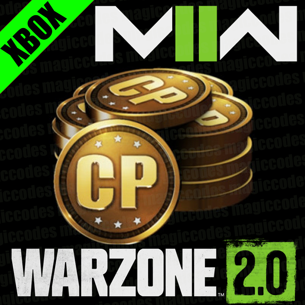 CALL OF DUTY WARZONE 2.0 CP MWII COD POINTS ONLY XBOX