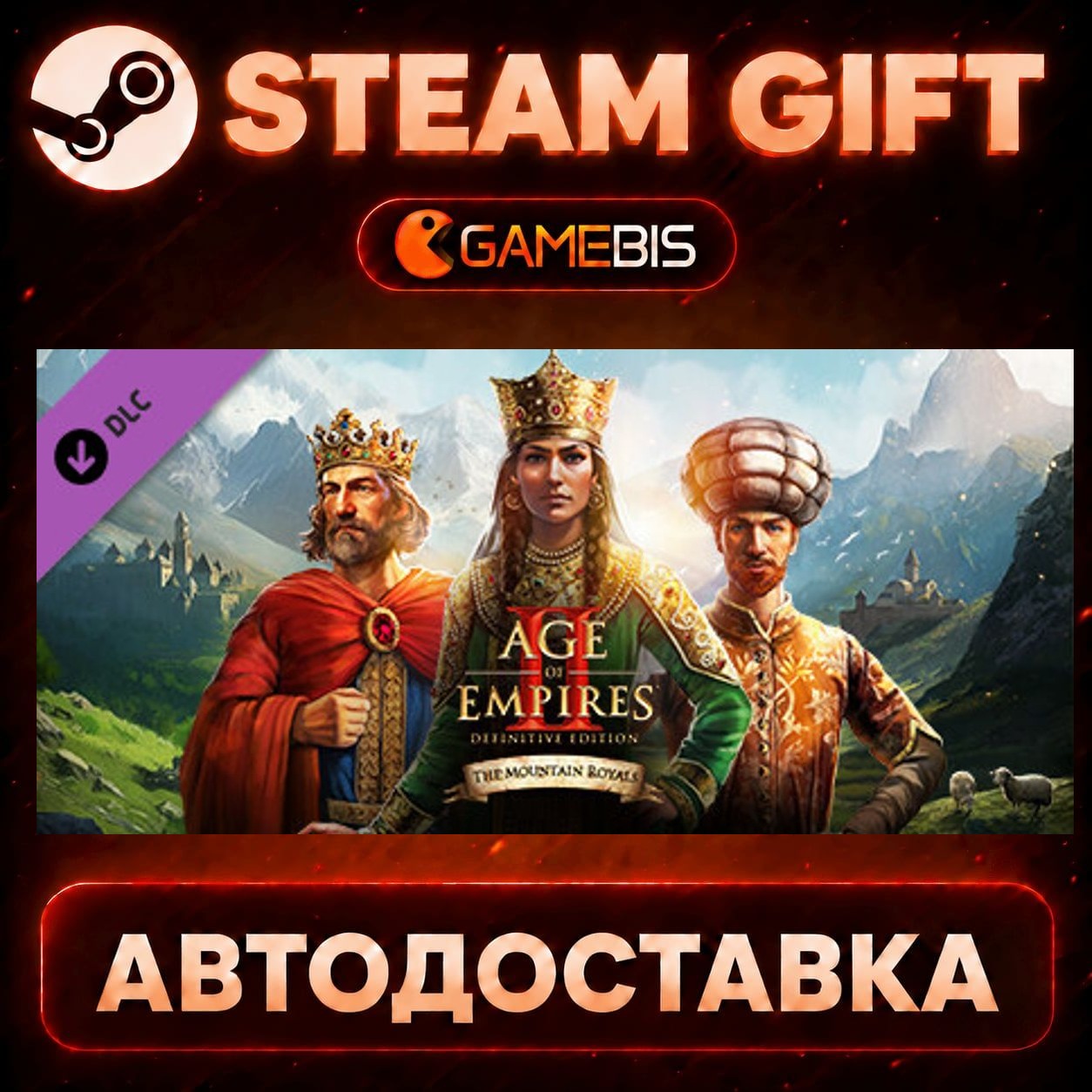Age of Empires II: Definitive Edition - The Mountain Royals (DLC) — Steam Gift фото 1