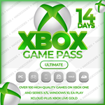 XBOX GAME PASS ULTIMATE 14 + XBOX LIVE GOLD + EA PLAY