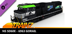 Trainz 2022 DLC - NS SD60E - 6963 GoRail * STEAM RU*