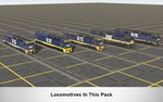 Trainz 2022 DLC - NSW 81 Class Freight Corp, Freight Ra
