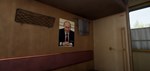 Russian Train Trip 2 - Putin´s posters in the train car