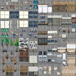 RPG Maker MZ - DorapixelMapChips  - Modern JP Interiors