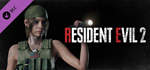 RESIDENT EVIL 2 - Claire Costume: Military DLC